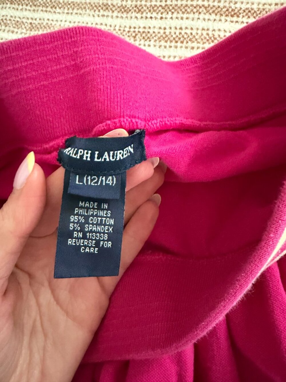 Vintage Ralph Lauren Pink Pleated Mini Tennis Skort Y2K Prep - Picture 3 of 5